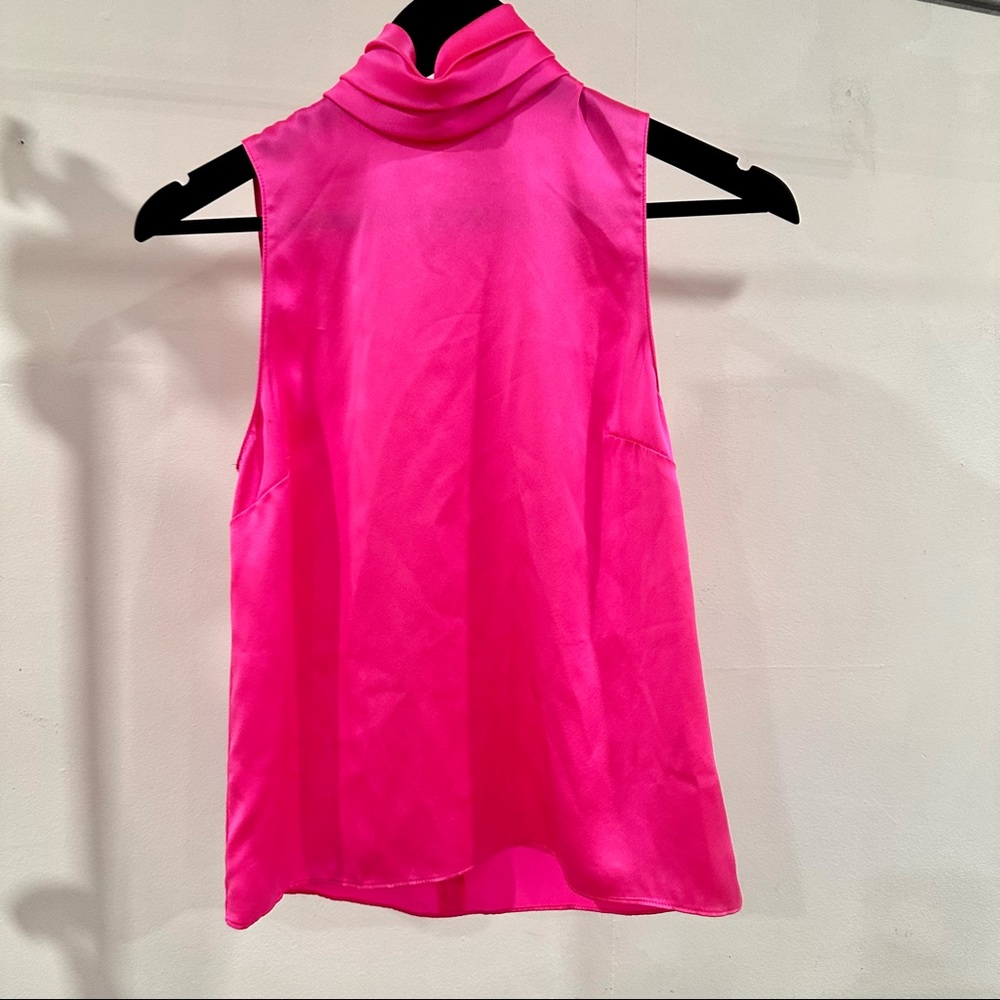Amanda Uprichard sleeveless silk blouse top